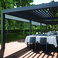 Bioclimatic pergola